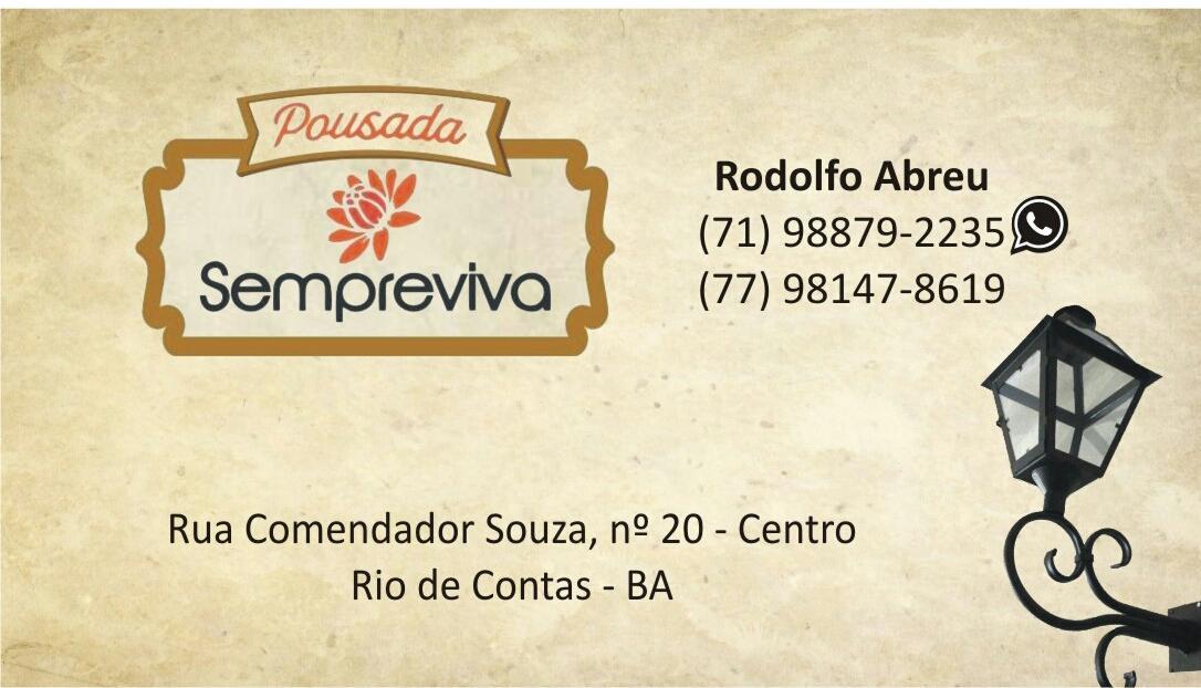 Pousada Sempreviva Rio de Contas Exteriér fotografie